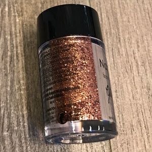 Face and body glitter copper